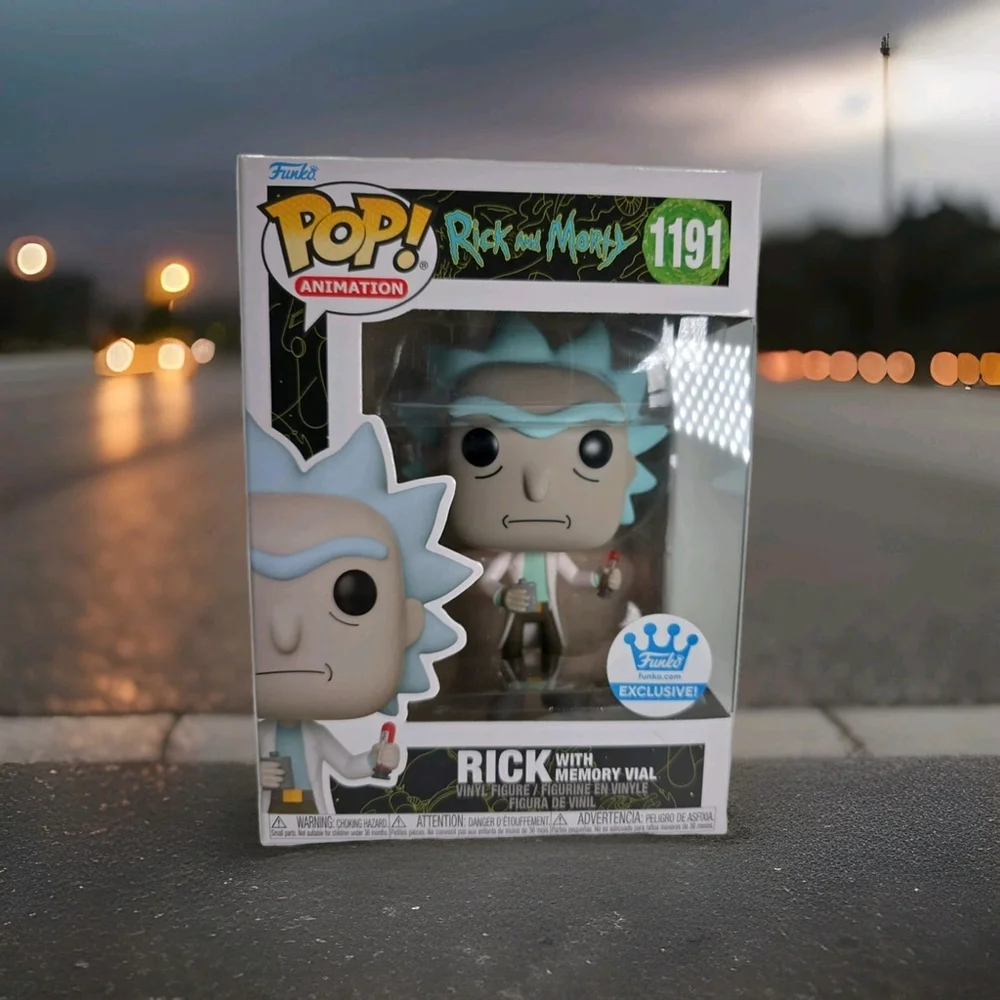 Funko Pop! Vinyl: Rick and Morty - Rick With Memory Vial‎ - Funko (Exclusive)...